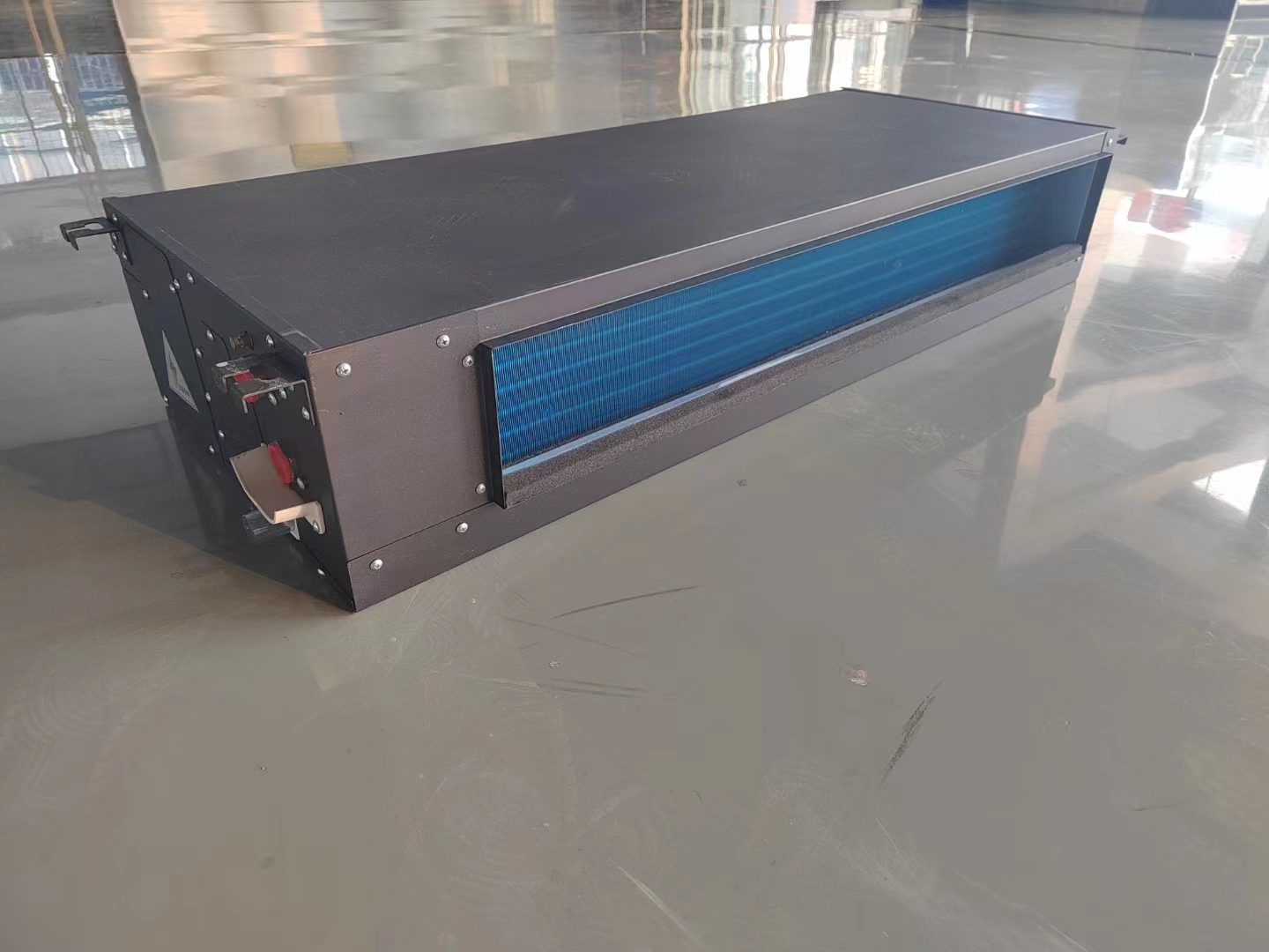 全封閉超薄風(fēng)機(jī)盤管@超薄臥式暗裝風(fēng)機(jī)盤管@規(guī)格型號(圖1)